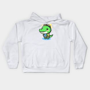 Cute Crocodile Kids Hoodie